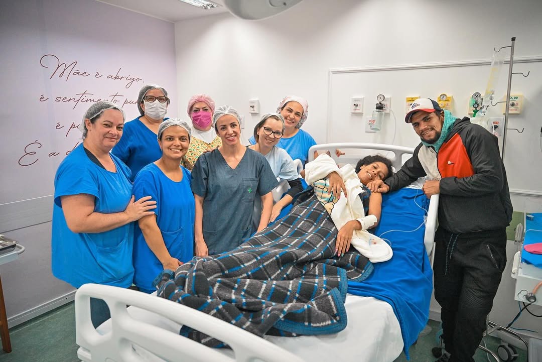 Em menos de 12 horas da reabertura do Centro Obstétrico do Hospital de Tramandaí, o primeiro parto foi realizado